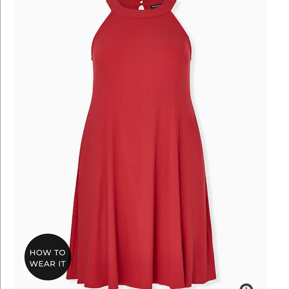 Torrid red dress